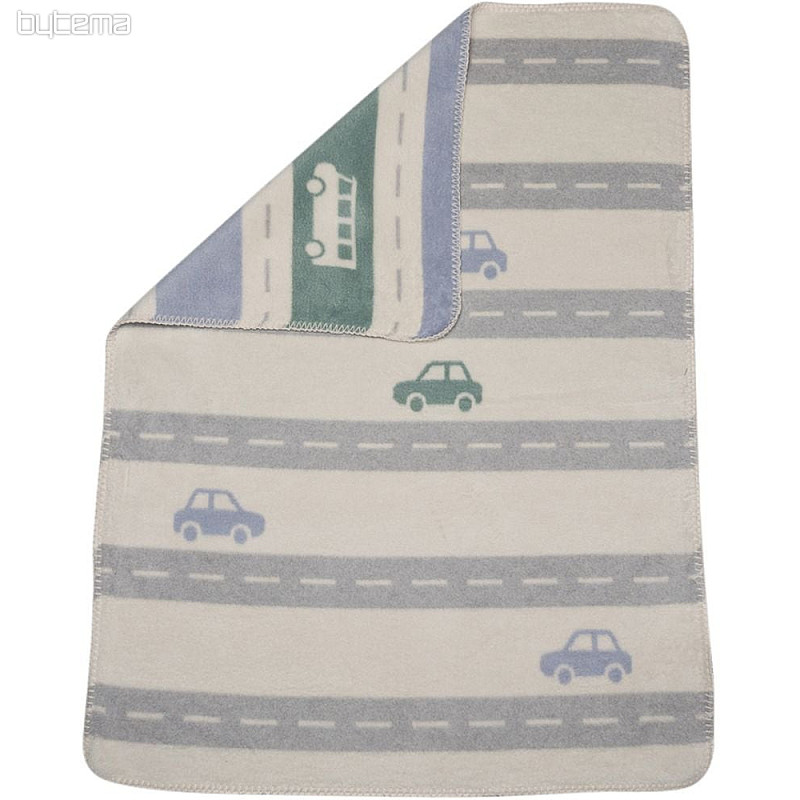 Children's cotton blanket DF Road 100x75