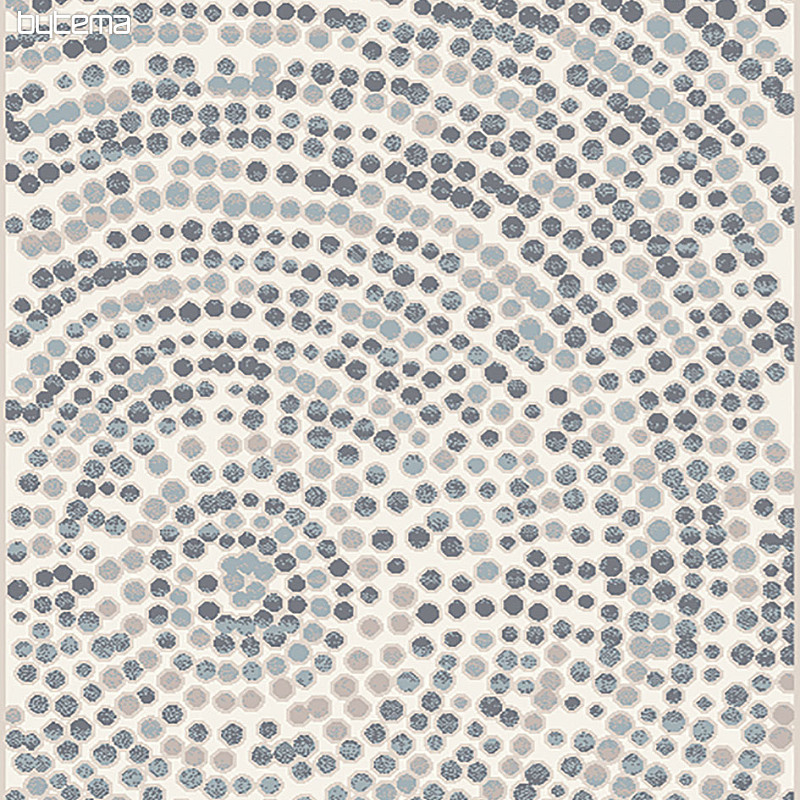 Carpet BOHO Circle gray