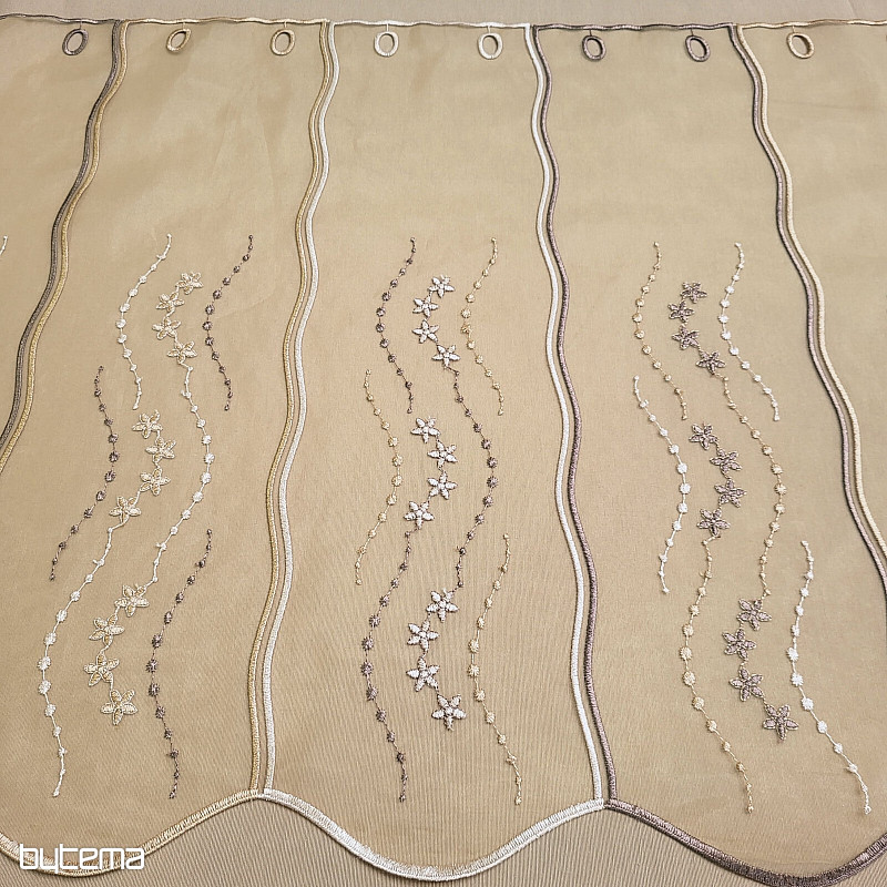 Stained glass curtain - embroidered HF1189