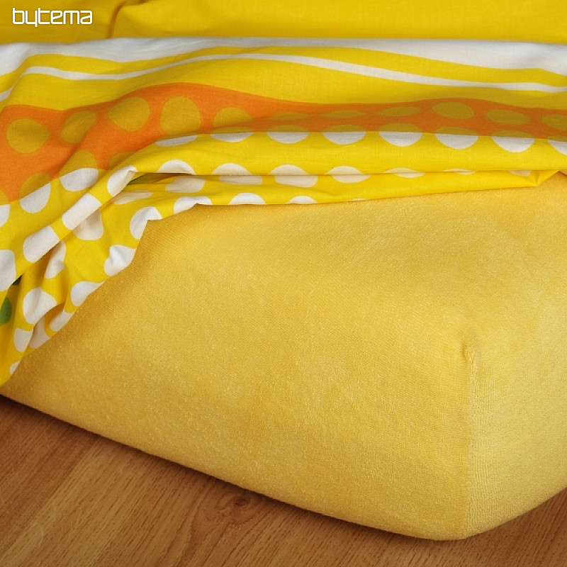 Terry sheet color dark yellow