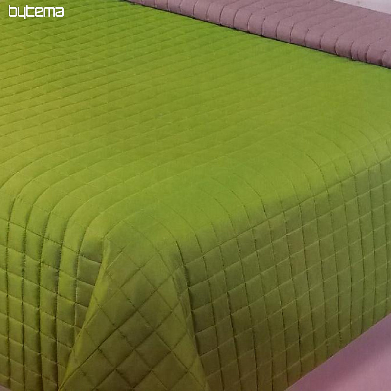 Modern bed cover EVA NEW - green, beige