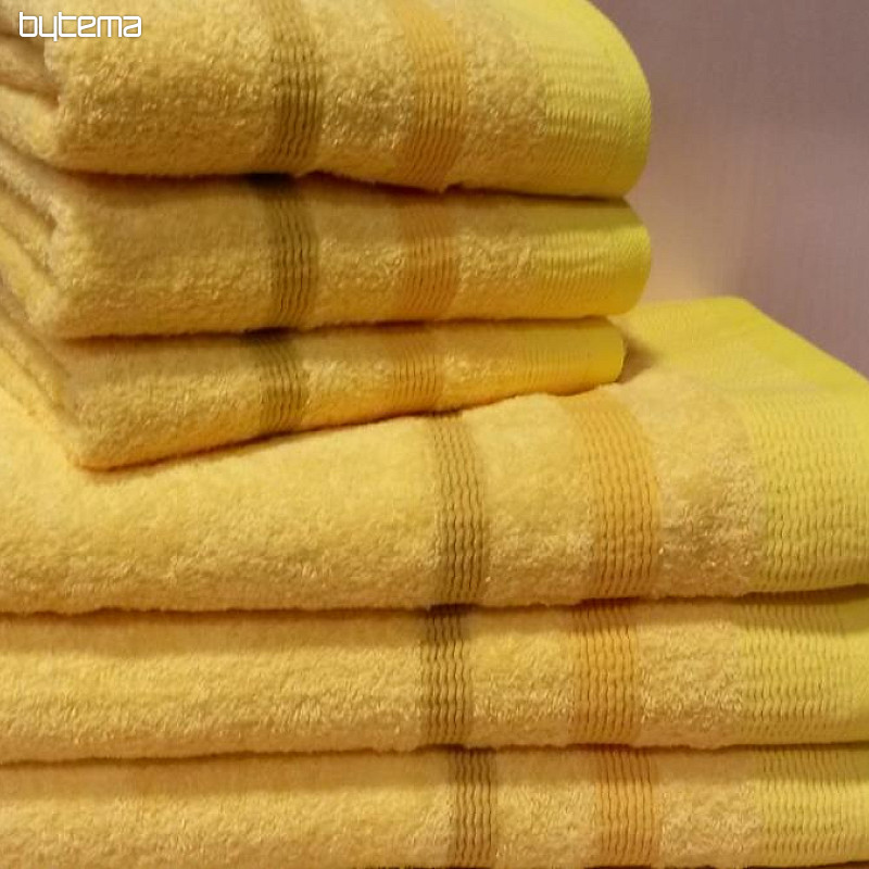 Towel METROP yellow