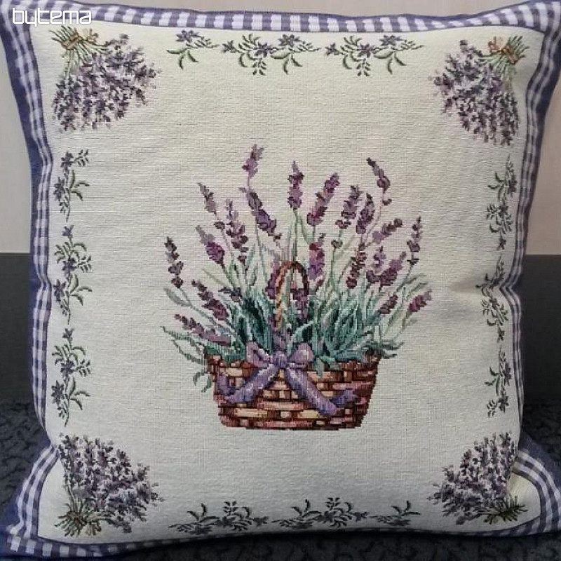 Tapestry pillows with LAVENDER D