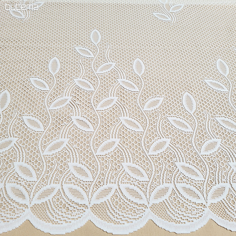 Jacquard curtain LEAVES