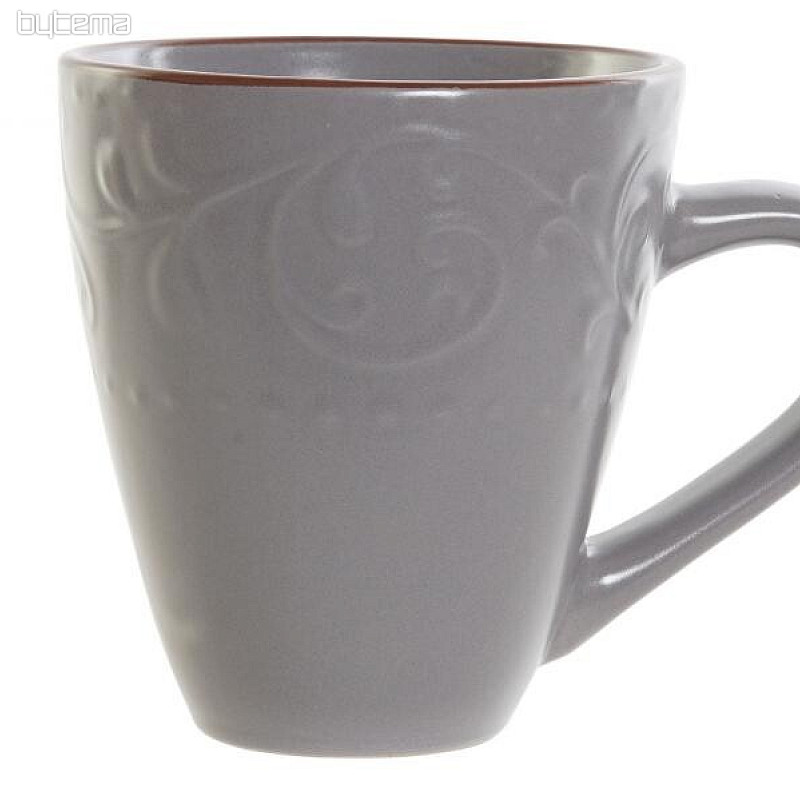 GRAY RELIEF mug 325ml gray