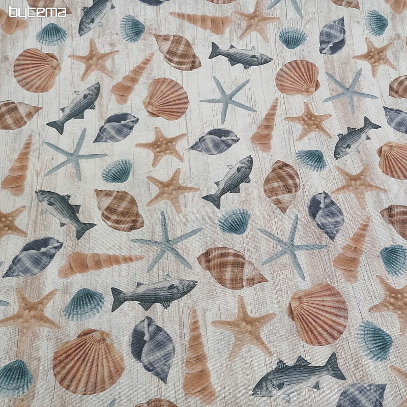 Ocean decorative fabric