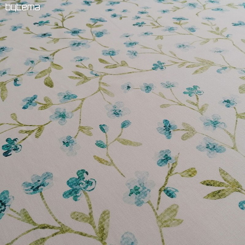 Decorative fabric Sakura blue