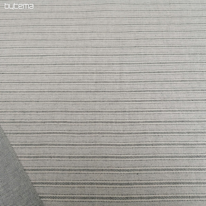 Decorative fabric Iris stripes - gray 72