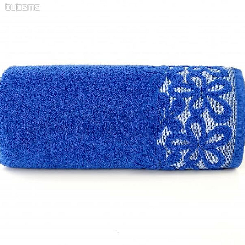 Luxury towel and bath towel BELLA blue