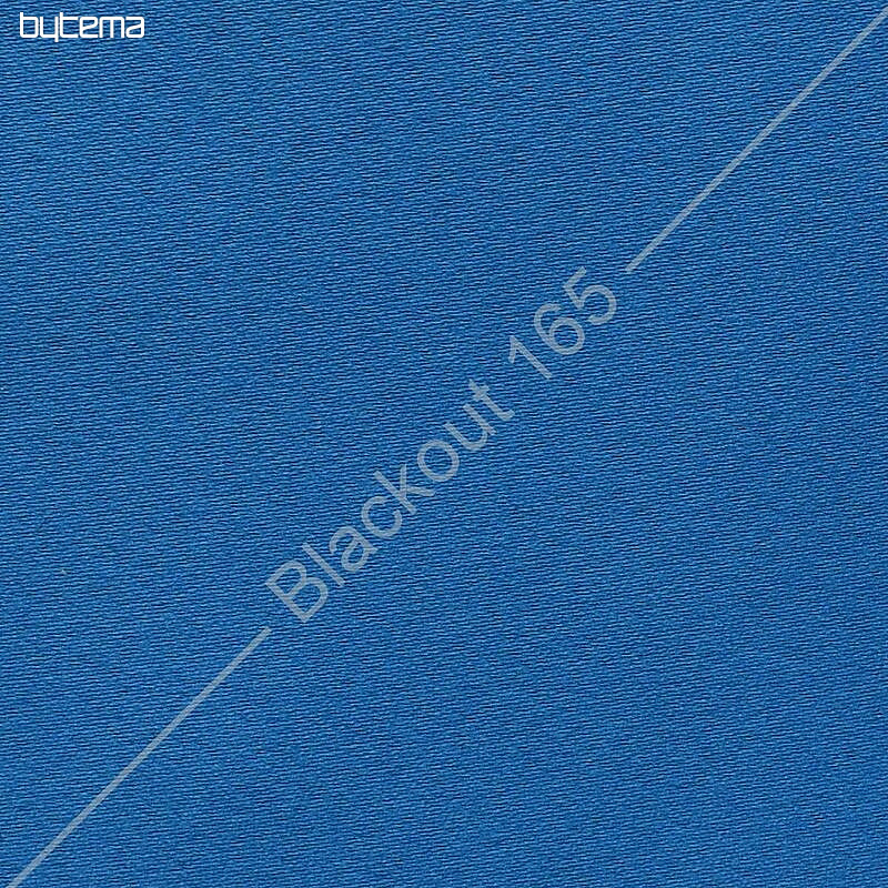 Decorative fabric BLACKOUT for curtains blue 165