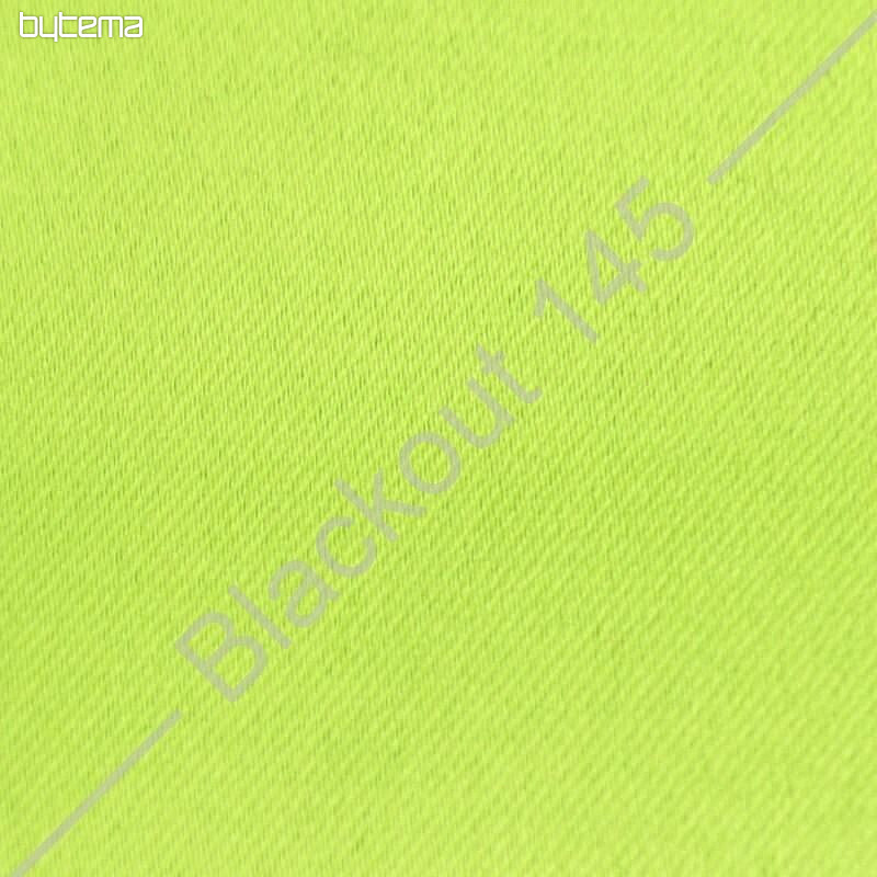 Decorative fabric BLACKOUT for curtains, green 145