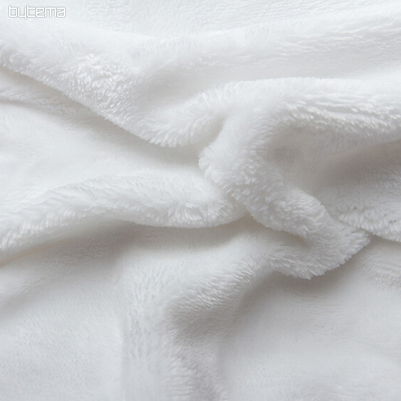 Extended microflannel bedding - white