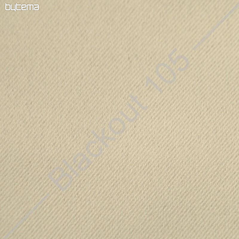 Decorative fabric BLACKOUT for curtains beige 105