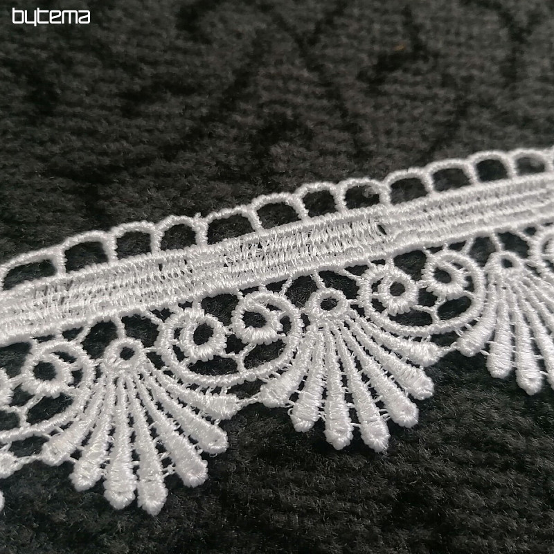 Lace 5541/01- 4 cm white