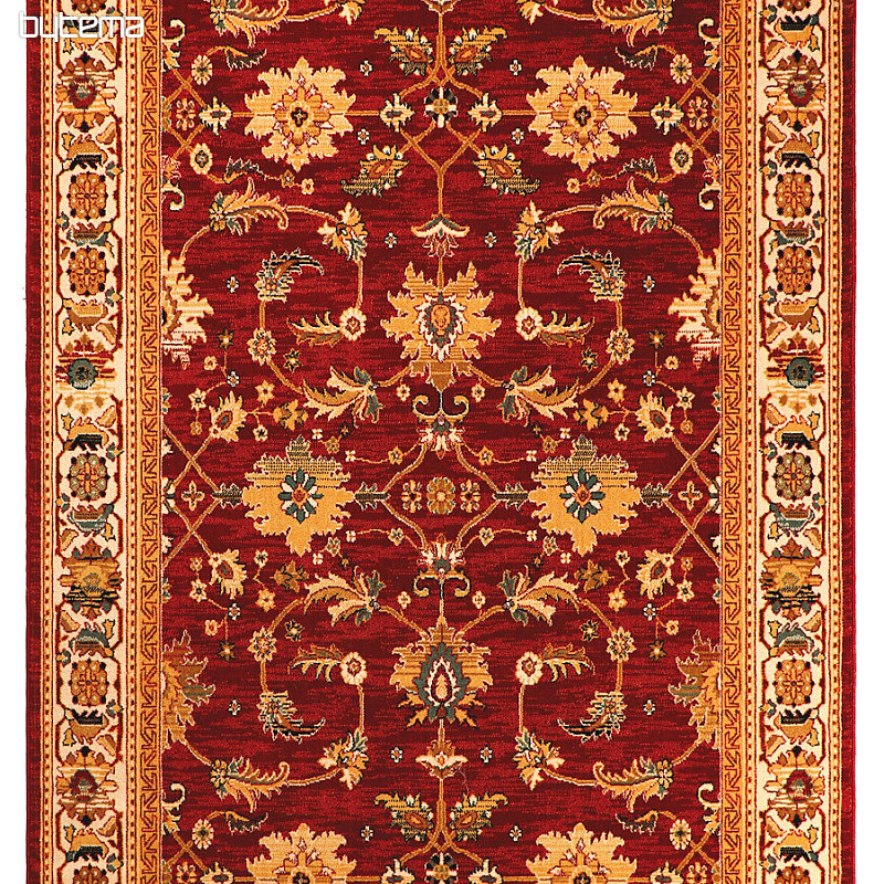 Luxury wool carpet JENEEN 482 burgundy