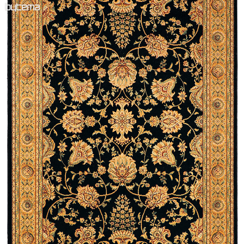 Luxury wool carpet JENEEN 520 black