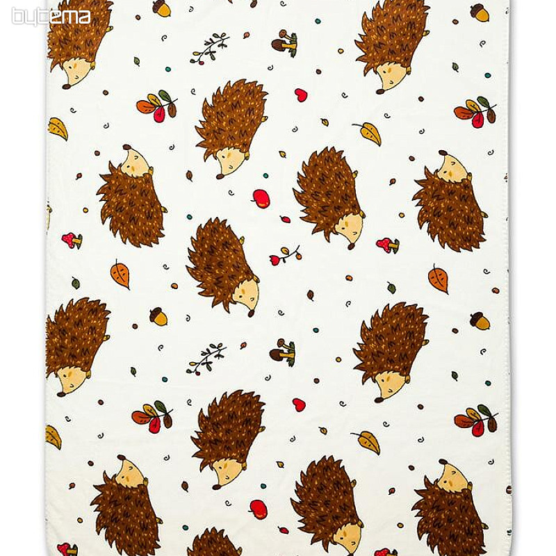 Children's blanket SHEEP in a gift box - HEDGEHOG