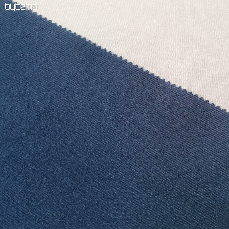Cotton fabric Corduroy thin - blue