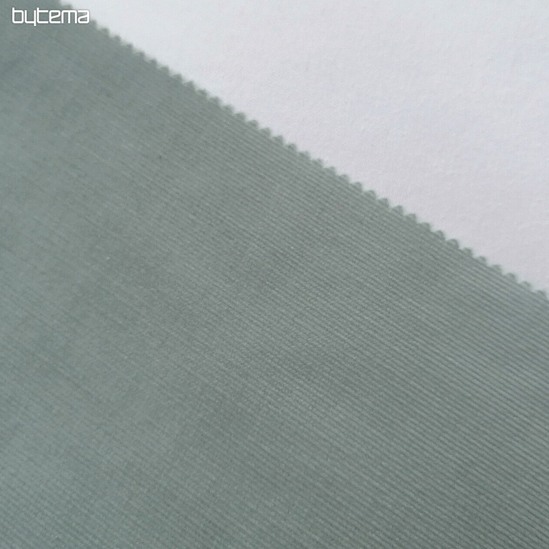 Cotton fabric Corduroy thin - green/grey