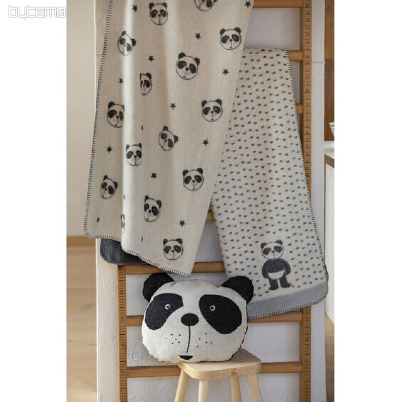 Children's blanket PANDA 2212/60 ivory 75x100