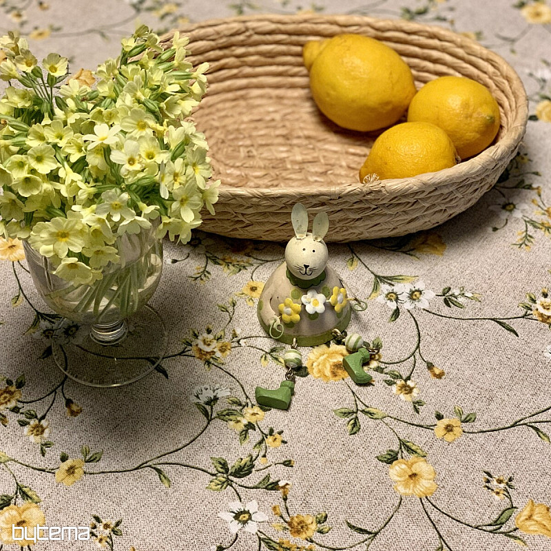 Tablecloth RAME YELLOW