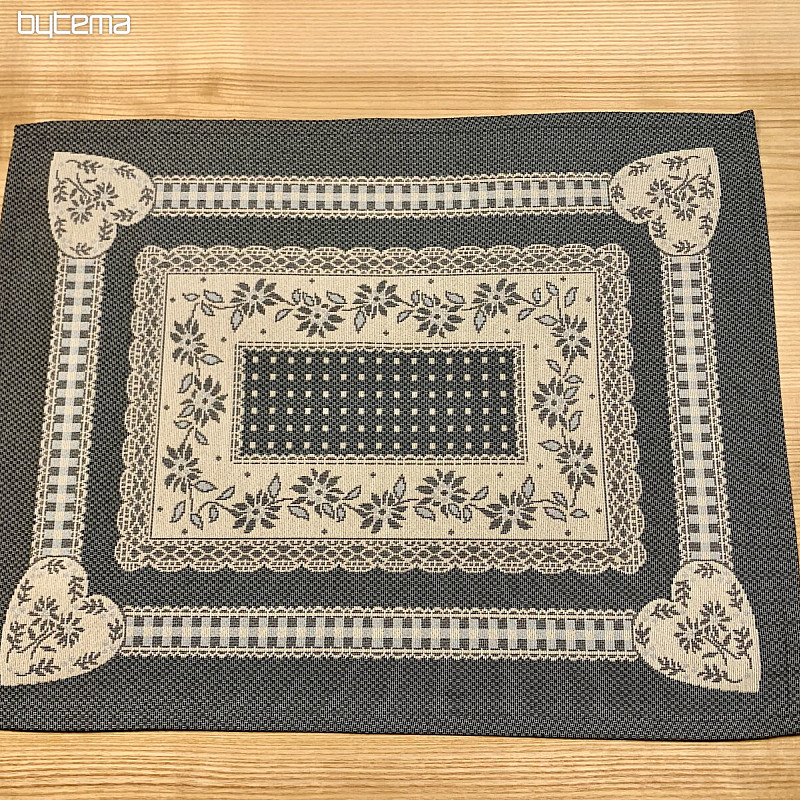 Tablecloth COUNTRY ROOM gray