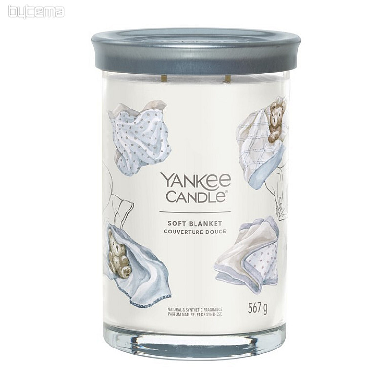 candle YANKEE CANDLE fragrance SOFT BLANKET TUMBER LARGE 2 WICKS