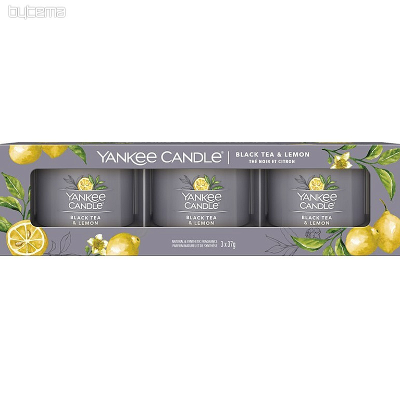 candle YANKEE CANDLE fragrance BLACK TEA