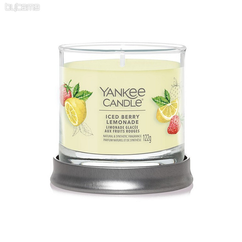 candle YANKEE CANDLE fragrance ICED BERRY LEMONADE TUMBER SMALL