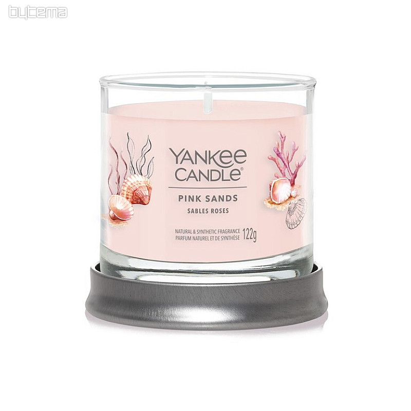 candle YANKEE CANDLE fragrance PINK SANDS TUMBER SMALL