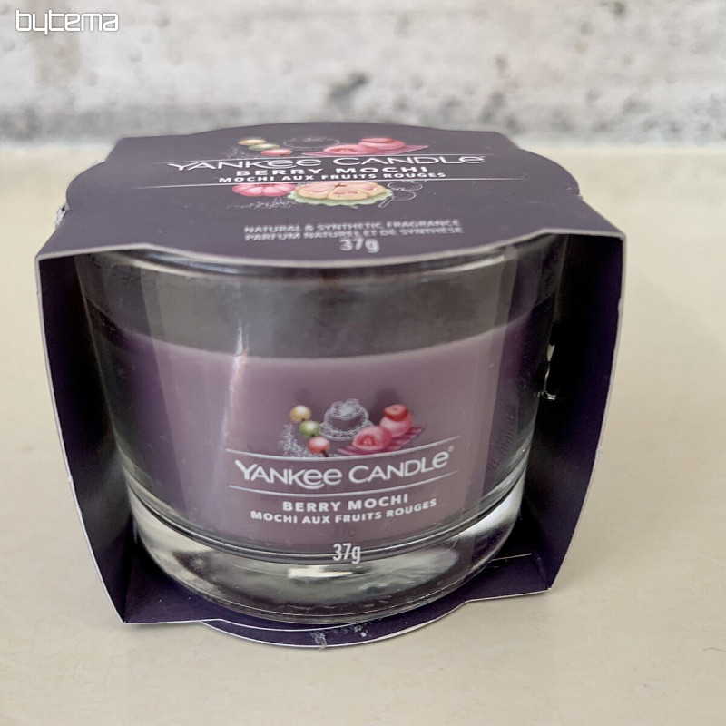 candle YANKEE CANDLE scent BERRY MOCHI IN GLASS 37 g