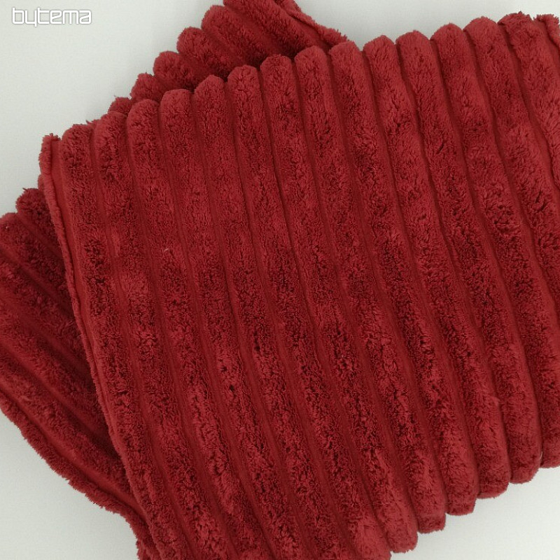 blanket Lamb corduroy RED 150x200