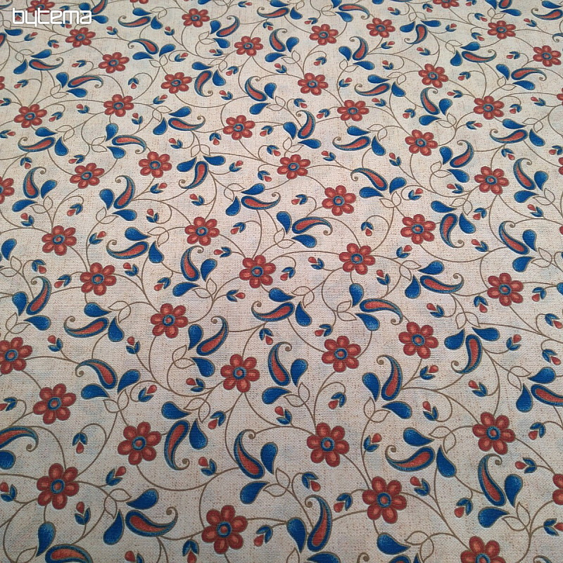 Decorative fabric GINA BLUE