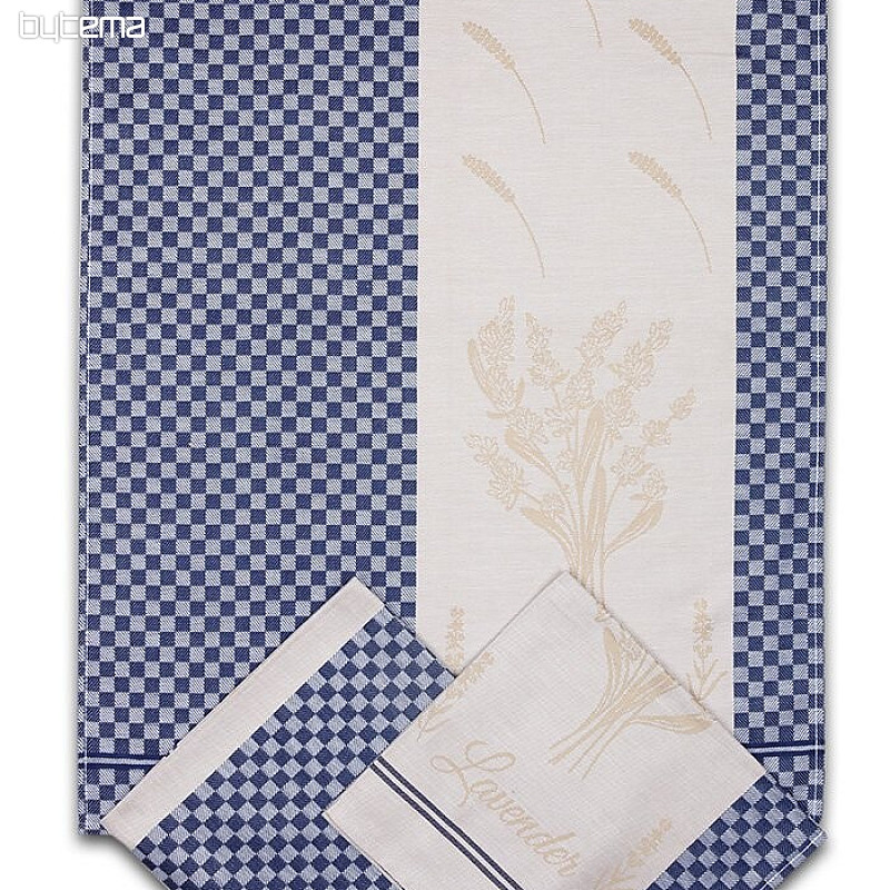 Towels LAVENDER CUBE BLUE 3 pieces
