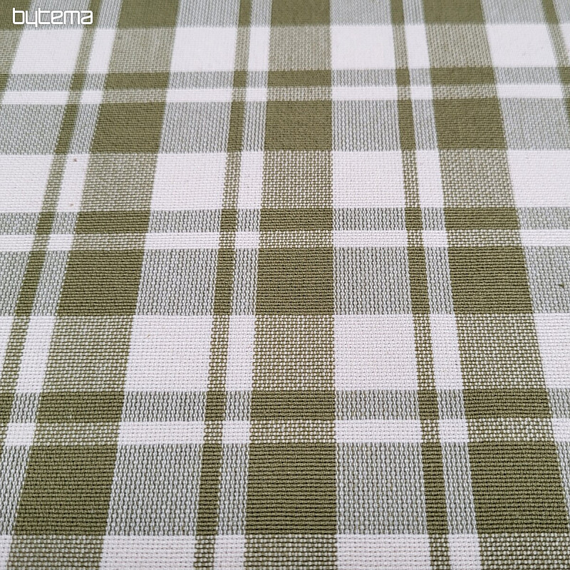 CHAIR FABRIC GREEN CHECK
