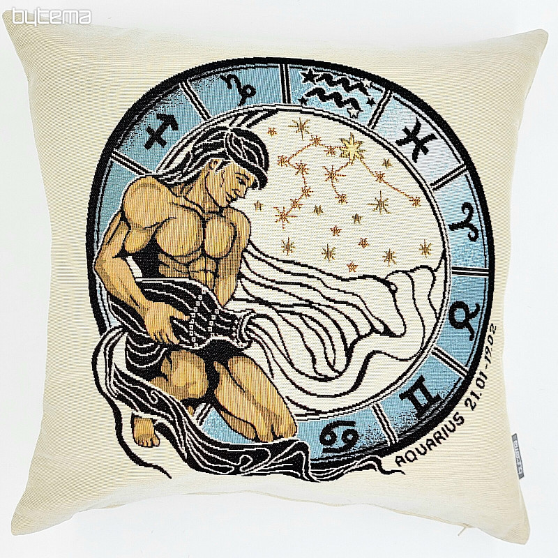 Tapestry cushion cover AQUARIUS