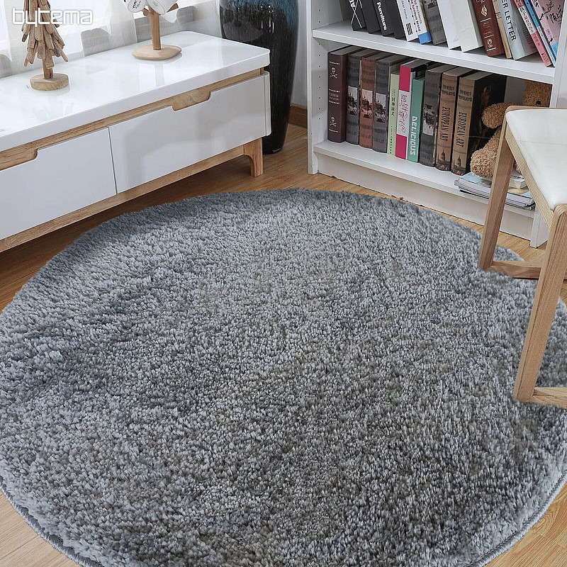 Round carpet CAMEL GRAY