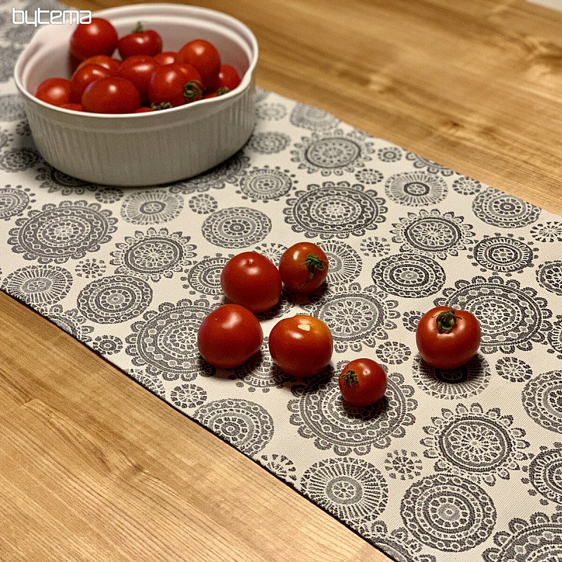 Shawl and placemat MANDALA small