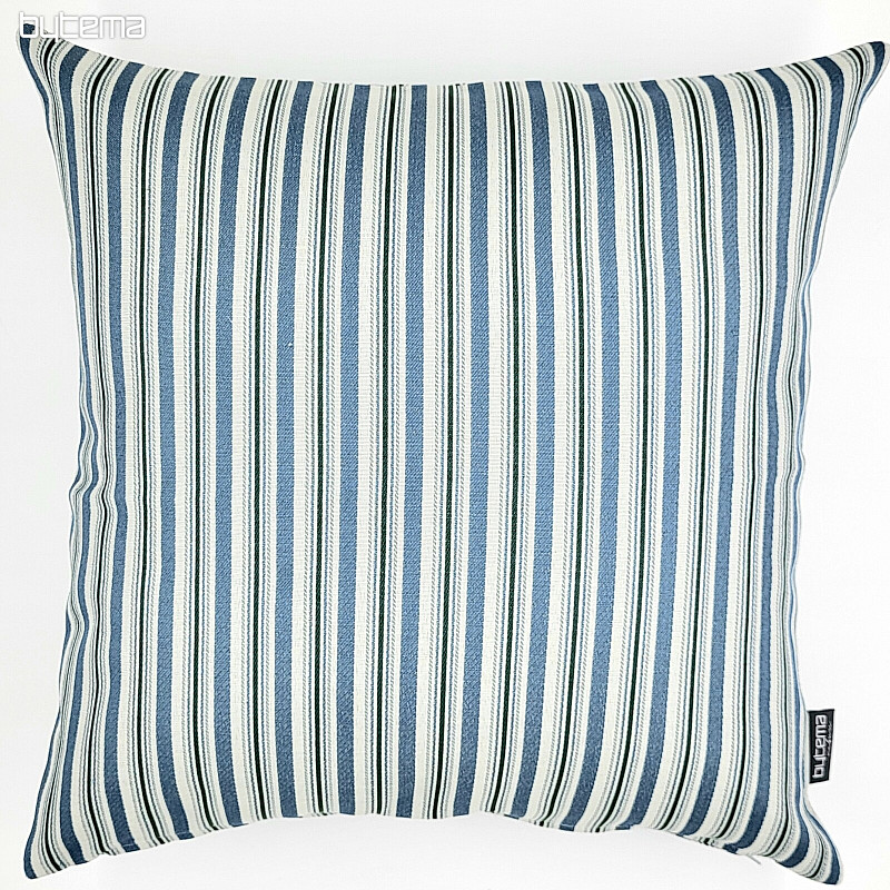 Cushion cover TOSCANA MULTI STRIPE blue