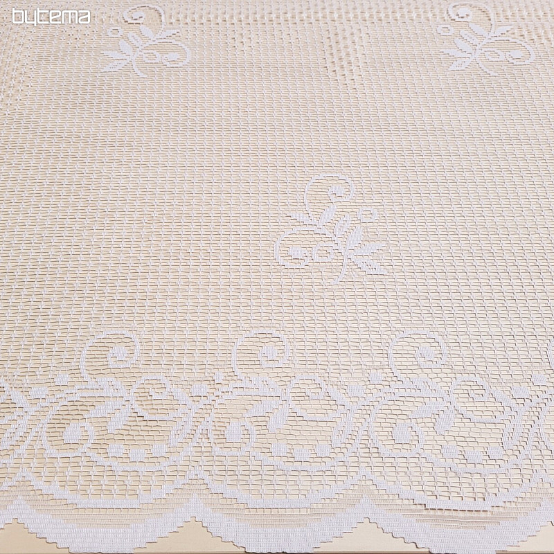 Jacquard curtain V 215 white