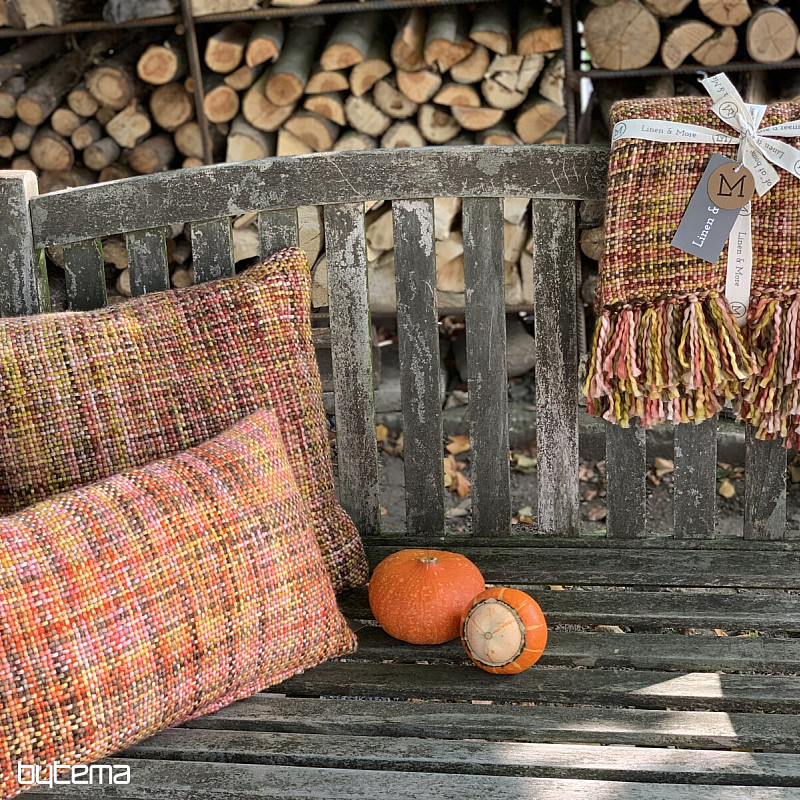 Luxury decorative pillow YARA GOLDEN YELLOW gold