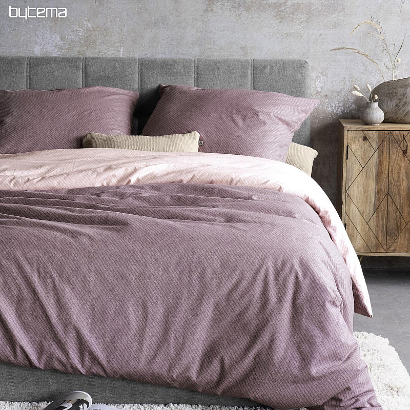 Luxury flannel bedding IRISETTE KOALA old pink