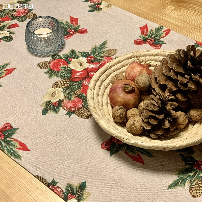 Christmas tablecloth FOLK CHRISTMAS