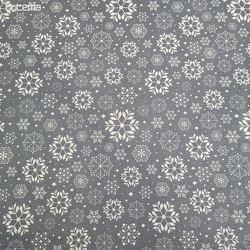 Decorative fabric GRAY FLAKES