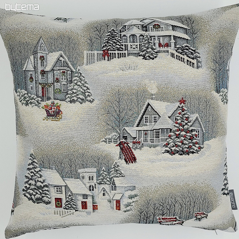 Christmas tapestry cover CHRISTMAS LANDSCAPE II
