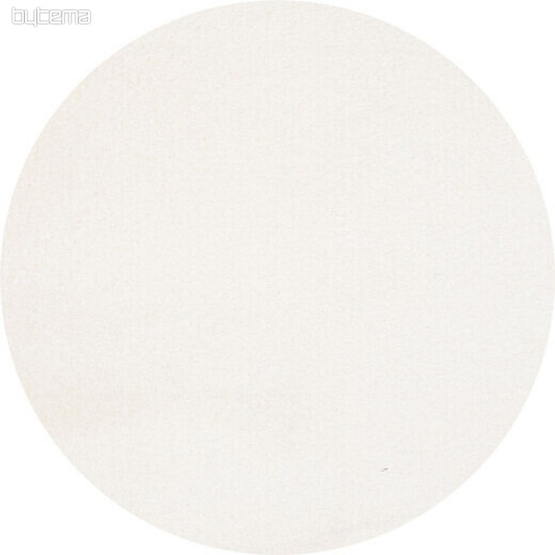 Round carpet SHAGGY DREAM WHITE