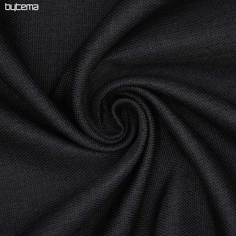 Design decorative fabric GERSTER DIM OUT 77005 BLACK