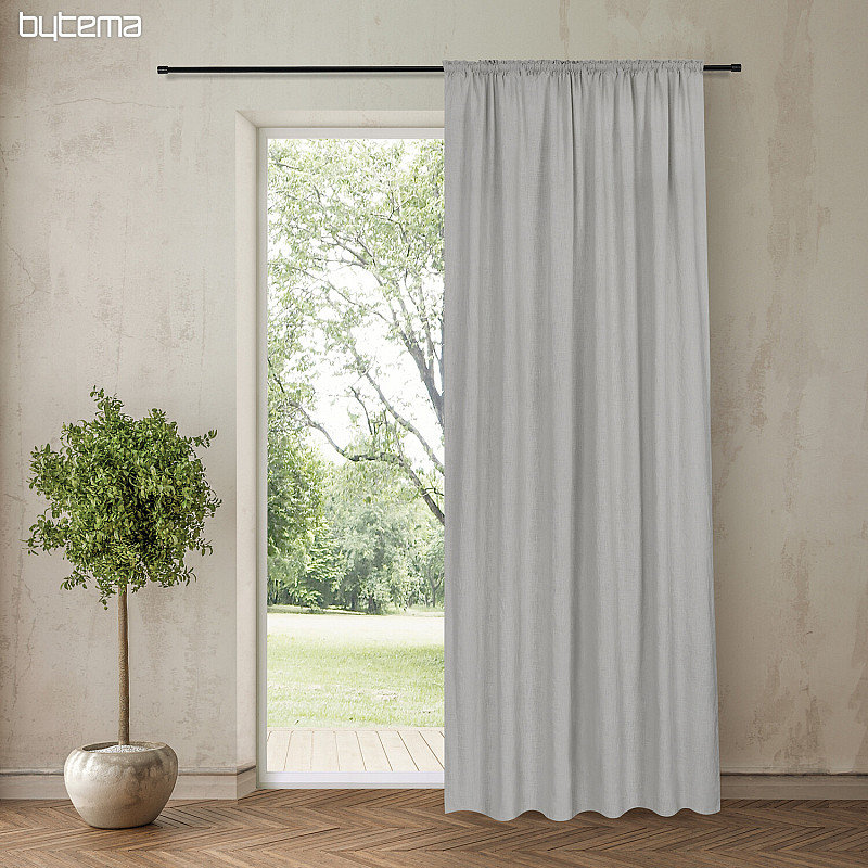 NATURE Gerster curtain LIGHT GRAY