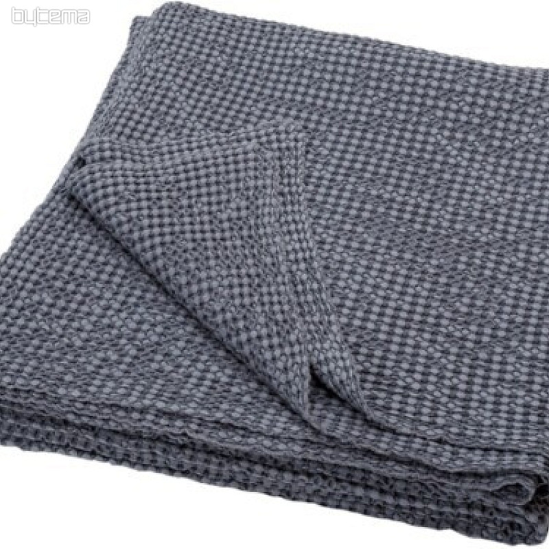 Cotton blanket VIGO GRAY