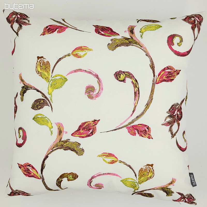 Embroidered pillow cover SANTANA PINK